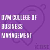 Dvm College of Business Management Logo