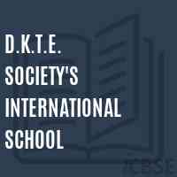 D.K.T.E. Society's International School Logo
