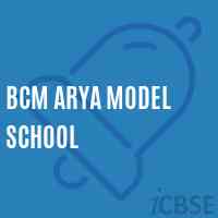Bcm Arya Model School Logo