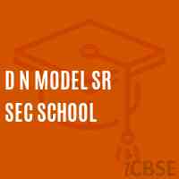 D N Model Sr Sec School Logo