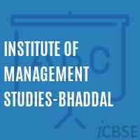 Institute of Management Studies-Bhaddal Logo