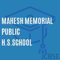Mahesh Memorial Public H.S.School Logo