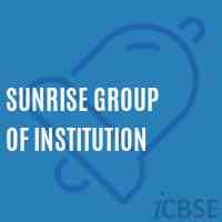 Sunrise Group of Institution College Logo