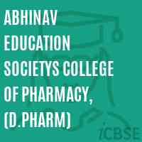Abhinav Education Societys College of Pharmacy, (D.Pharm) Logo