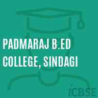 Padmaraj B.Ed College, Sindagi Logo