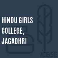 Hindu Girls College, Jagadhri Logo