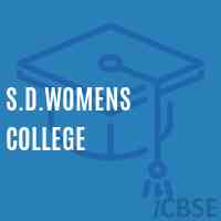 S.D.Womens College Logo