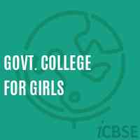 Govt. College for Girls Logo