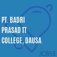 Pt. Badri Prasad TT College, Dausa Logo