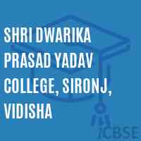 Shri Dwarika Prasad Yadav College, Sironj, Vidisha Logo