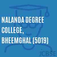 Nalanda Degree College, Bheemghal (5019) Logo