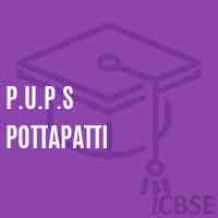 P.U.P.S Pottapatti Primary School Logo