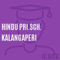 Hindu Pri.Sch. Kalangaperi Primary School Logo