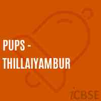 Pups - Thillaiyambur Primary School Logo