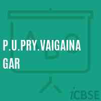 P.U.Pry.Vaigainagar Primary School Logo