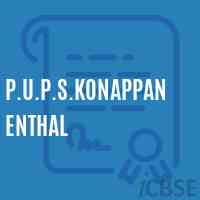 P.U.P.S.Konappanenthal Primary School Logo