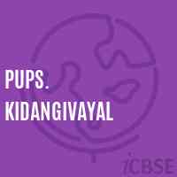 Pups. Kidangivayal Primary School Logo