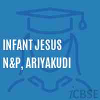 Infant Jesus N&p, Ariyakudi Secondary School Logo