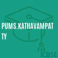 Pums.Kathavampatty Middle School Logo