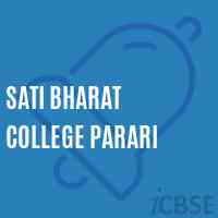 Sati Bharat College Parari Logo