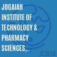 Jogaiah Institute of Technology & Pharmacy Sciences, (CC-GC) Logo