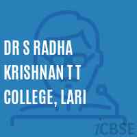 Dr S Radha Krishnan T T College, Lari Logo