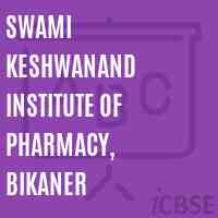 Swami Keshwanand Institute of Pharmacy, Bikaner Logo
