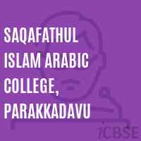 Saqafathul Islam Arabic College, Parakkadavu Logo
