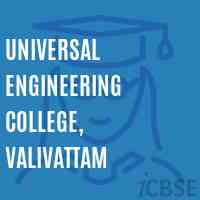 Universal Engineering College, Valivattam Logo