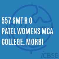 557 Smt R O Patel Womens Mca College, Morbi Logo