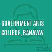 Government Arts College, Ranavav Logo