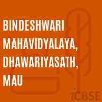 Bindeshwari Mahavidyalaya, Dhawariyasath, Mau College Logo