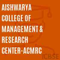 Aishwarya College of Management & Research Center-ACMRC Logo