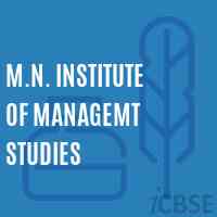 M.N. Institute of Managemt Studies Logo