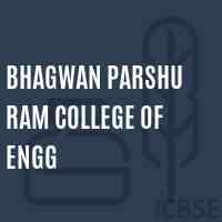 Bhagwan Parshu Ram College of Engg Logo