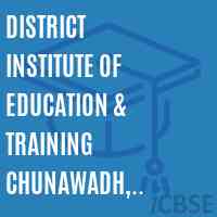 District Institute of Education & Training Chunawadh, Sriganganagar Logo