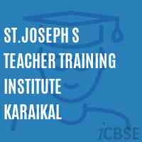 St.Joseph S Teacher Training Institute Karaikal Logo