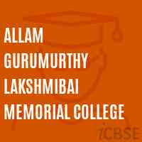 Allam Gurumurthy Lakshmibai Memorial College Logo