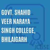 Govt. Shahid Veer Naraya Singh College, Bhilaigarh Logo