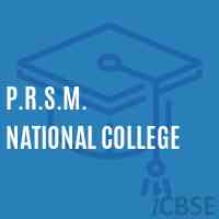 P.R.S.M. National College Logo