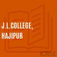 J.L.College, Hajipur Logo