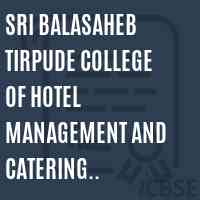 Sri Balasaheb Tirpude College of Hotel Management and Catering Technology, Civil lines Logo