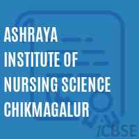 Ashraya Institute of Nursing Science Chikmagalur Logo