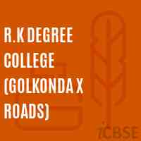 R.K Degree College (Golkonda X Roads) Logo
