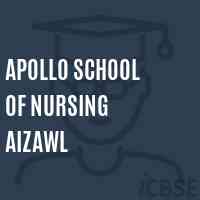 Apollo School of Nursing Aizawl Logo