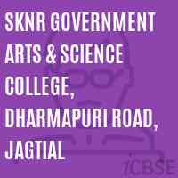 Sknr Government Arts & Science College, Dharmapuri Road, Jagtial Logo