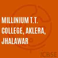 Millinium T.T. College, Aklera, Jhalawar Logo