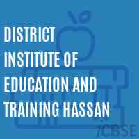 District Institute of Education and Training Hassan Logo