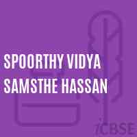 Spoorthy Vidya Samsthe Hassan College Logo