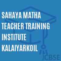 Sahaya Matha Teacher Training Institute Kalaiyarkoil Logo
